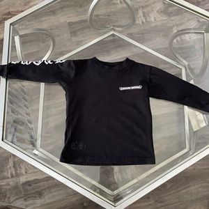 Chrome Hearts Black long sleeve shirt. Size 6mnths
